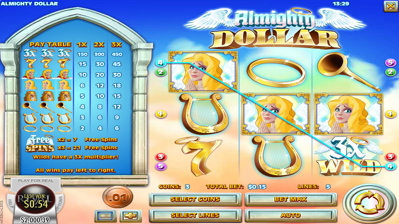 Almighty Dollar Slot